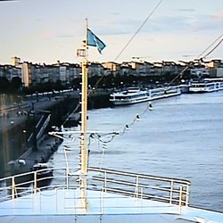 Bordeaux Port Atlantique - Abendliche Stimmung.