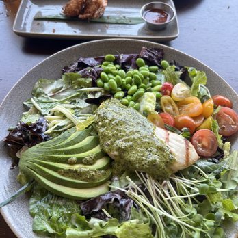Pacific Catch - "Asian Chimichurri Salad with Grilled Kampachi" - Seafood Near Me - Tustin, California Pacific Catch - "Asian Chimichurri Salad with Grilled Kampachi" - Seafood Near Me - Tustin, California