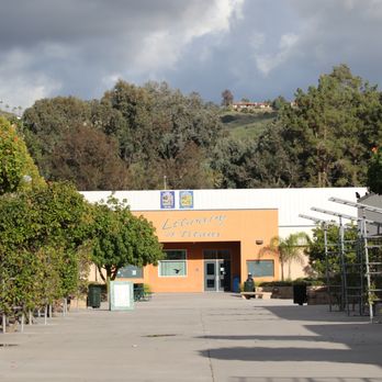Poway High School - Looking down the science hall decorated with luscious greenery onto the PHS Library. - Middle Schools & High Schools Near Me - Poway, California