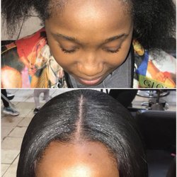 Touch Of Tish - Yes!!! Thats a Sew-In! Flat, Seamless & Natural Install w/ minimum leave out! No relaxer!