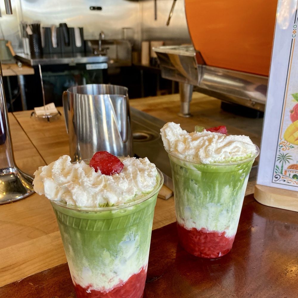 Zorek - STRAWBERRY MATCHAs (iced) - Cafes Near Me - San Bruno, California Zorek - STRAWBERRY MATCHAs (iced) - Cafes Near Me - San Bruno, California