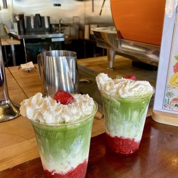 Zorek - STRAWBERRY MATCHAs (iced) - Cafes Near Me - San Bruno, California Zorek - STRAWBERRY MATCHAs (iced) - Cafes Near Me - San Bruno, California