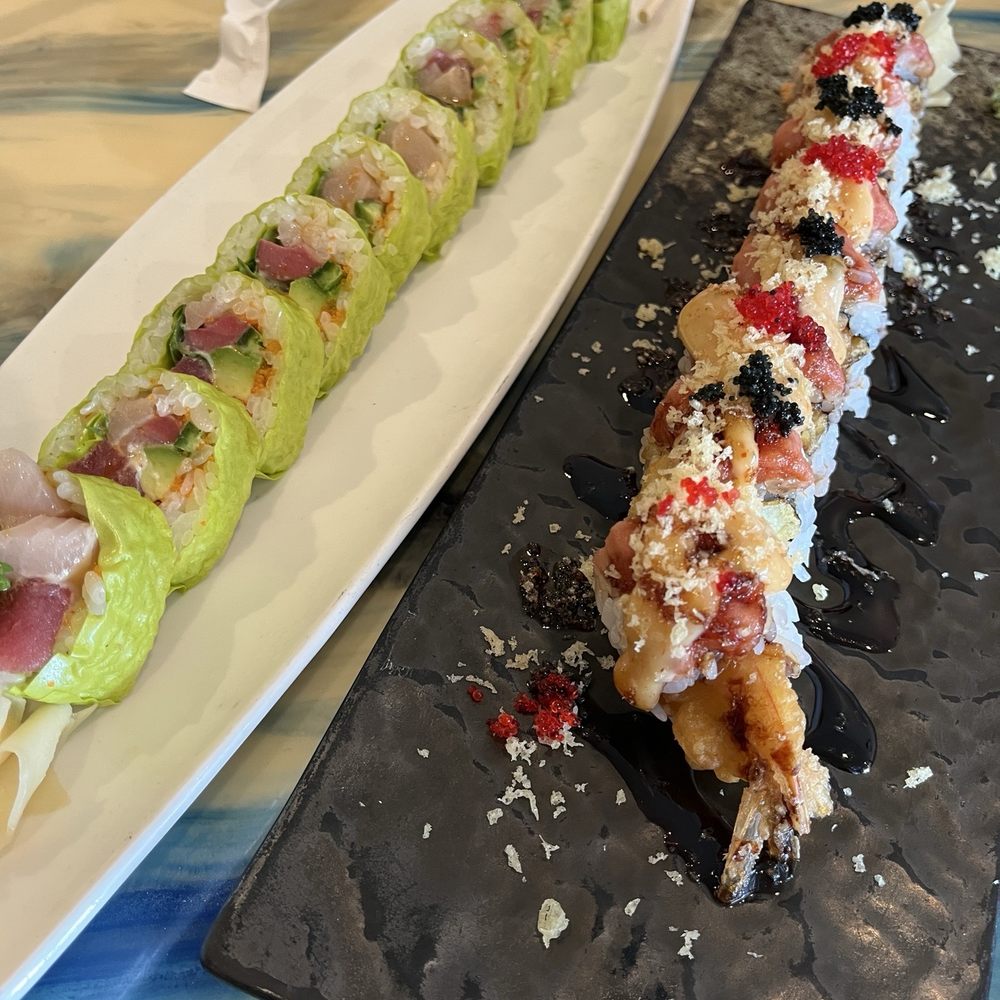Yakitori Jinbei - Hawaiian Roll and Firecracker Roll - Sushi Bars Near Me - Smyrna, Georgia Yakitori Jinbei - Hawaiian Roll and Firecracker Roll - Sushi Bars Near Me - Smyrna, Georgia
