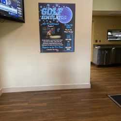 Cherry Island Bar & Grill - Info about the Golf Simulator located inside the Bar & Grill