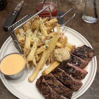 The Exchange Pub + Kitchen - Garlic Parmesan Frites & Steak Frites - Gastropubs Near Me - New Albany, Indiana The Exchange Pub + Kitchen - Garlic Parmesan Frites & Steak Frites - Gastropubs Near Me - New Albany, Indiana
