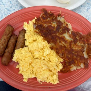 Uncle Bill's Pancake House - Sausage and Eggs $17 - Breakfast & Brunch Near Me - Manhattan Beach, California