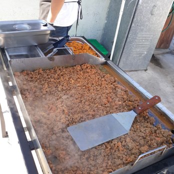 Sky LA Tacos - Carne asada we're almost ready to eat - Caterers Near Me
