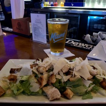Sand Bar + Kitchen - Caesar salad - Sports Bars Near Me - Miami Beach, Florida Sand Bar + Kitchen - Caesar salad - Sports Bars Near Me - Miami Beach, Florida