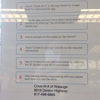 Chick-fil-A - Wow, this might be kinda cool, especially as much as I eat at chick fa lay! :) - Fast Food Near Me - Watauga, Texas
