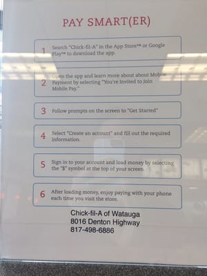 Menu photo 2 Chick-fil-A Watauga, TX