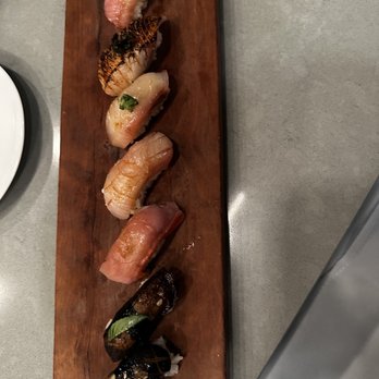 Sado - Variety of nigiri - Sushi Bars Near Me - St. Louis, Missouri