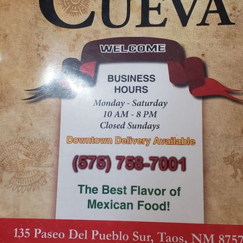 La Cueva Cafe - Mexican Near Me - Taos, New Mexico La Cueva Cafe - Mexican Near Me - Taos, New Mexico