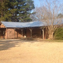Old West Fish & Steak - Looks like a House but if zoom in on this photo on the left side you will see the signs