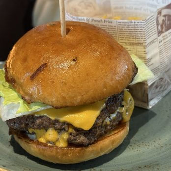 Broma - Smash burger double patty - New American Near Me - Mountain View, California