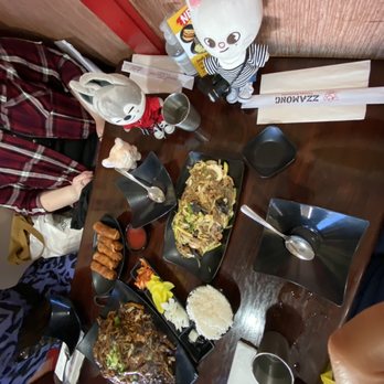 Zzamong - Jjajangmyun, japchae, veggie egg rolls and the obligatory Kpop friends. - Korean Near Me - Los Angeles, California