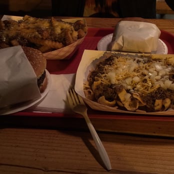Frosty King - Hamburger with frito boat & chili fries - Burgers Near Me - Exeter, California