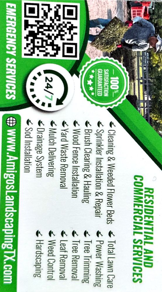 Amigos Landscaping - tree service in Houston, TX