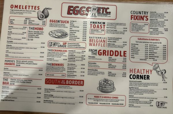 Menu photo 4 Eggs Etc Long Beach, CA