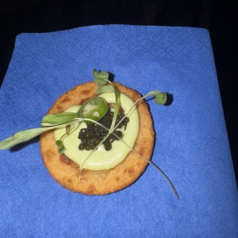 Fonda On 12th - Avocado cream with caviar - Mexican Near Me - Nashville, Tennessee