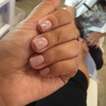 Kathy's Nails - Simple nude gel manicure by Diane - Nail Salons Near Me - Santa Ana, California