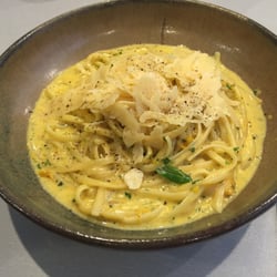 Eurobar - Creamy pumpkin pesto linguine