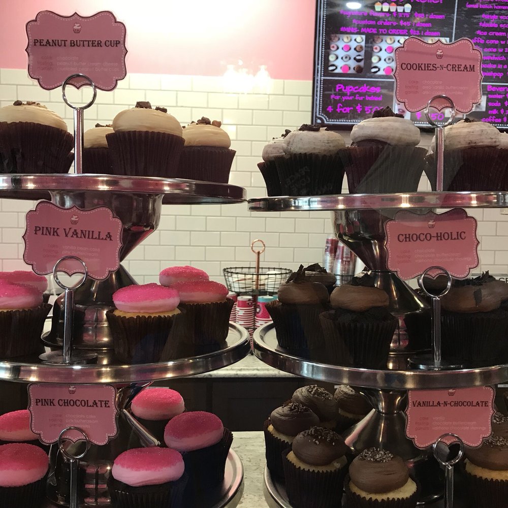Smallcakes Keller - Lots of flavors and they just opened for the day - Cupcakes Near Me - Keller, Texas