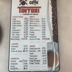 Cafè du Parc - Menu
