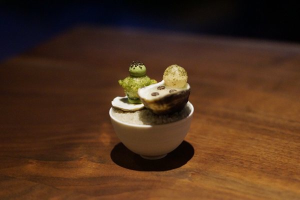 Photo of Coi - San Francisco, CA, US. Kusshi oyster.