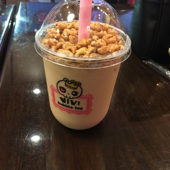 Vivi Bubble Tea - JollyPop milk tea. Cute logo! ^_^ - Bubble Tea Near Me - Frisco, Texas