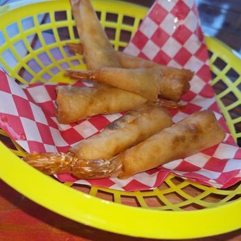 Paradise Key Dockside Bar & Grill - Wonton wrapped shrimp - Bars Near Me - Rockport, Texas Paradise Key Dockside Bar & Grill - Wonton wrapped shrimp - Bars Near Me - Rockport, Texas
