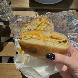delicious BEC Bagel delicious BEC Bagel