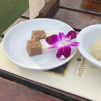 Old Lahaina Luau - Taro squares - Performing Arts Near Me - Lahaina, Hawaii