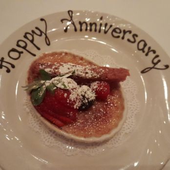 Duke's Steakhouse - Our anniversary creme Brule - Steakhouses Near Me - Carson City, Nevada