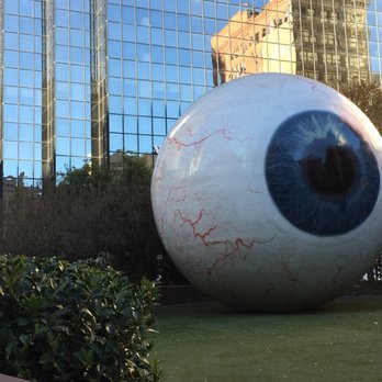 Giant Eyeball - Wide-eyed - Landmarks & Historical Buildings Near Me - Dallas, Texas Giant Eyeball - Wide-eyed - Landmarks & Historical Buildings Near Me - Dallas, Texas