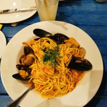 Sam's Chowder House - Seafood spaghetti - Seafood Near Me - Half Moon Bay, California