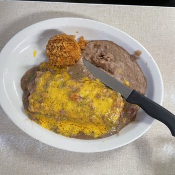 Brown Mug Cafe - Puffy Enchilada - Mexican Near Me - Winslow, Arizona