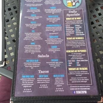 Schatzis Pub - Menu - German Near Me - Poughkeepsie, New York