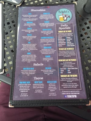 Menu photo 7 Schatzis Pub Poughkeepsie, NY