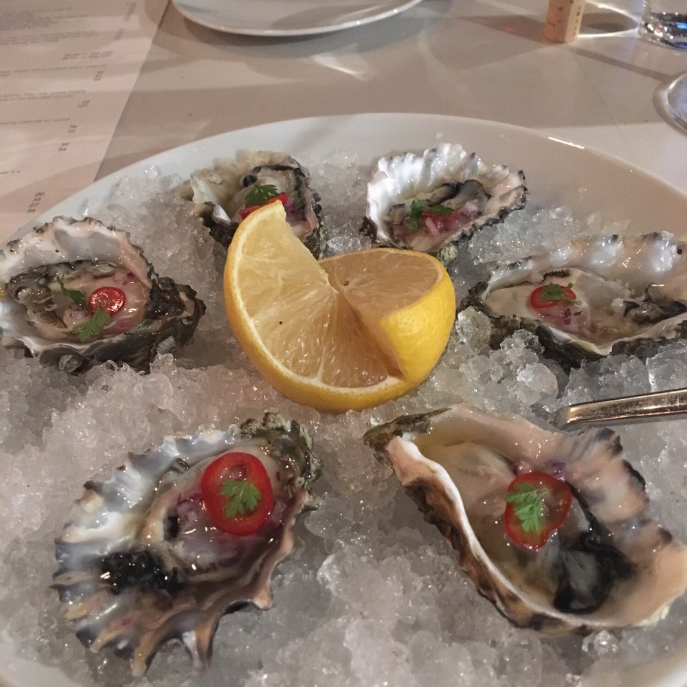 Bos Taurus - Oysters on the half shell. Fresh and outstanding - Steakhouses Near Me - Bend, Oregon Bos Taurus - Oysters on the half shell. Fresh and outstanding - Steakhouses Near Me - Bend, Oregon
