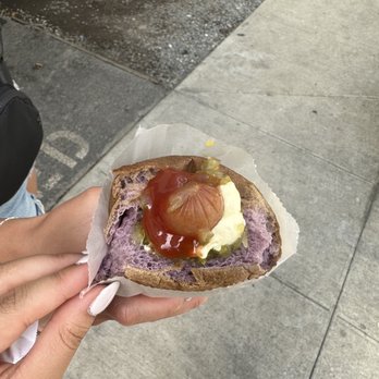 Hula Dog - Tarp bread + polish sausage - Hot Dogs Near Me - Honolulu, Hawaii