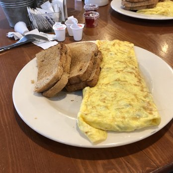 Helen's Restaurant - Awesome three-egg Farmers Friend Omelette. It had peppers, onions, mushroom, spinach, broccoli, tomato, and cheese. - Breakfast & Brunch Near Me - Machias, Maine Helen's Restaurant - Awesome three-egg Farmers Friend Omelette. It had peppers, onions, mushroom, spinach, broccoli, tomato, and cheese. - Breakfast & Brunch Near Me - Machias, Maine