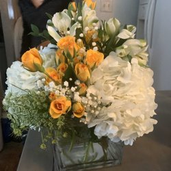 Thank you for the pretty flower arrangement. My mother loved it.