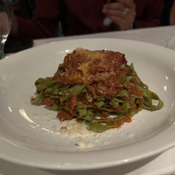 Bombetta - Spinach tagliatelle - Italian Near Me - Houston, Texas Bombetta - Spinach tagliatelle - Italian Near Me - Houston, Texas