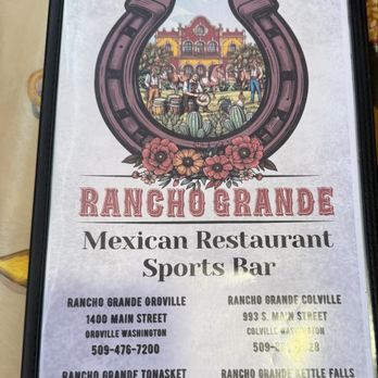 Rancho Grande - Menu - Mexican Near Me - Oroville, Washington Rancho Grande - Menu - Mexican Near Me - Oroville, Washington