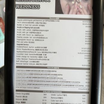 Magic Beauty Wellness - Service and pricing - Nail Salons Near Me - Rosemead, California