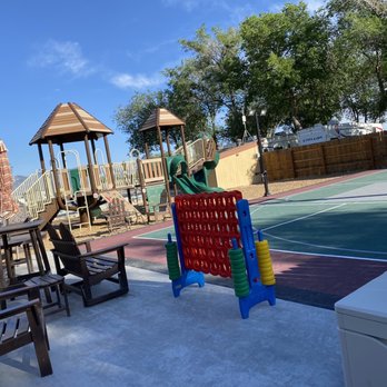 Beaver KOA - Playground and basketball court - Campgrounds Near Me - Beaver, Utah Beaver KOA - Playground and basketball court - Campgrounds Near Me - Beaver, Utah