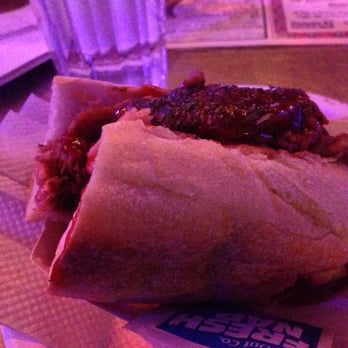 169 Bar - Pulled pork BBQ po'boy - American Near Me - New York, New York 169 Bar - Pulled pork BBQ po'boy - American Near Me - New York, New York