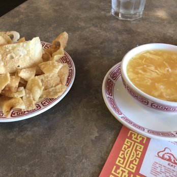 Red Dragon II - Egg drop soup with lunch. - Chinese Near Me - Platte City, Missouri Red Dragon II - Egg drop soup with lunch. - Chinese Near Me - Platte City, Missouri