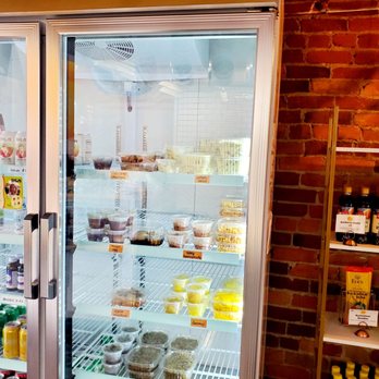 Ohsun Banchan Deli & Cafe - The other cold cooler w/drinks & snack items & good items that can be bought & taken home. - Gluten-Free Near Me - Seattle, Washington Ohsun Banchan Deli & Cafe - The other cold cooler w/drinks & snack items & good items that can be bought & taken home. - Gluten-Free Near Me - Seattle, Washington