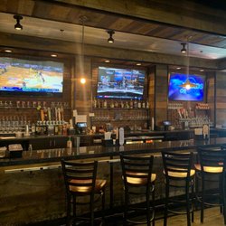 The Goal Line Pub - Bar at Goal Line Pub, one of the best restaurant pubs at a hockey plex ever.